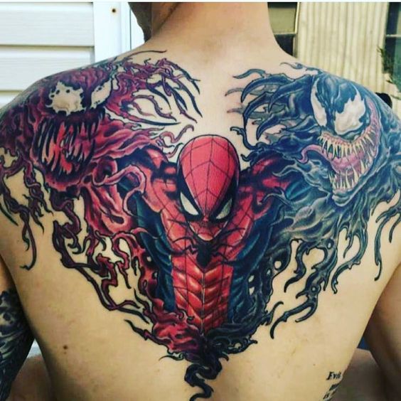 Spiderman & Carnage & Venom 