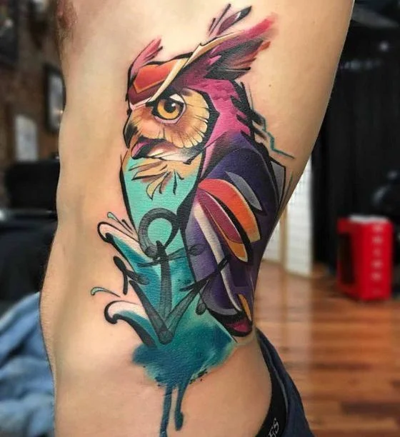 Un Hibou Géométrique