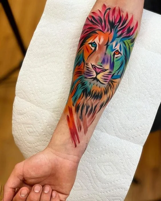 Lion Multicolore