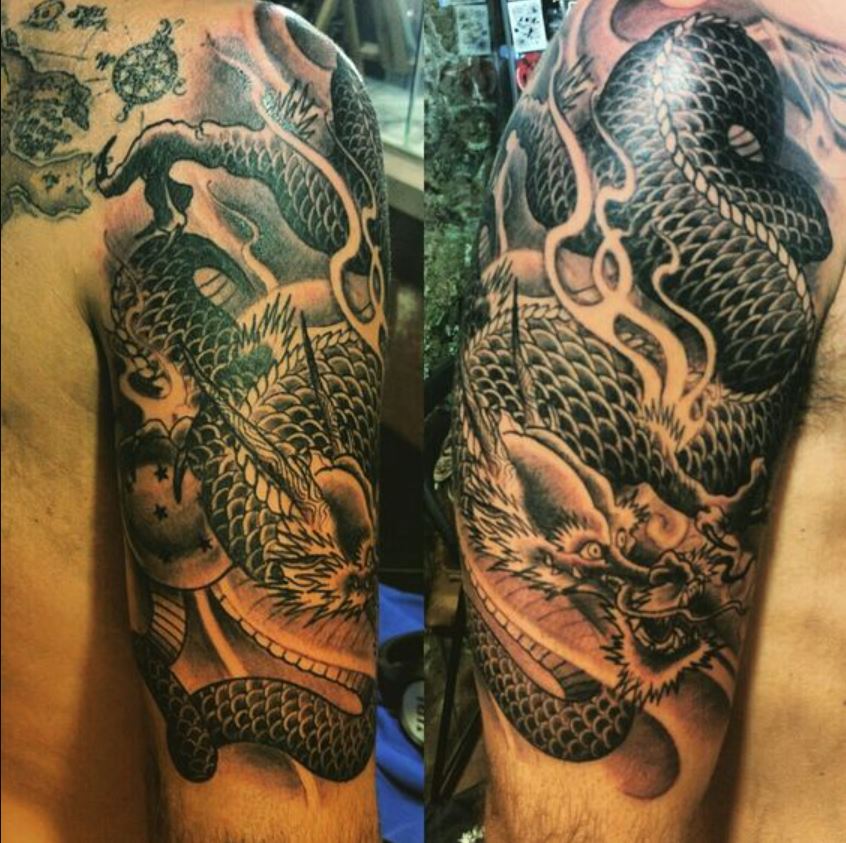  Tatouage De Dragon Fuku Riu