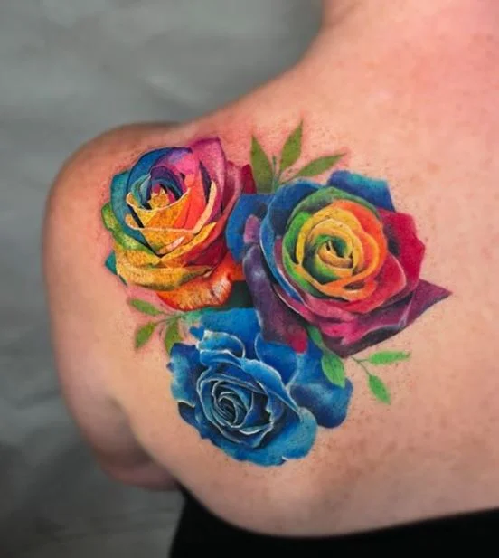 Roses Multicolores
