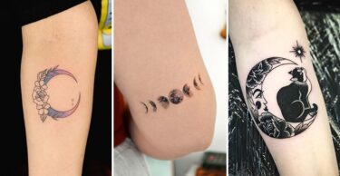 Tatouage Lune