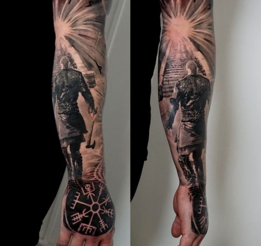 Tatouage Viking Valhalla