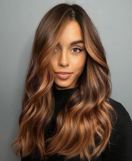 Brune Balayage Miel
