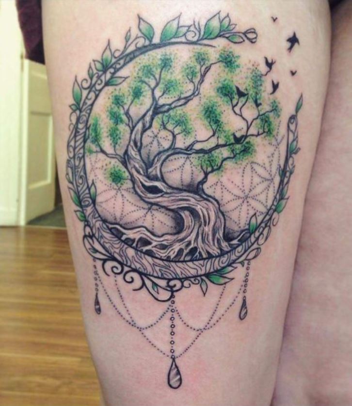 Tatouage Arbre De Vie à Bijoux 