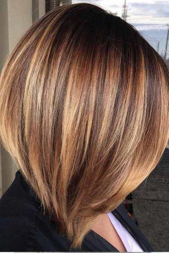 Ombré Hair Cheveux Courts Acajou Miel 