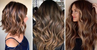 Dégradé Caramel Sur Cheveux Brun