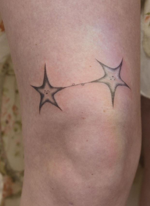 Tatouage Amitié D'étoiles