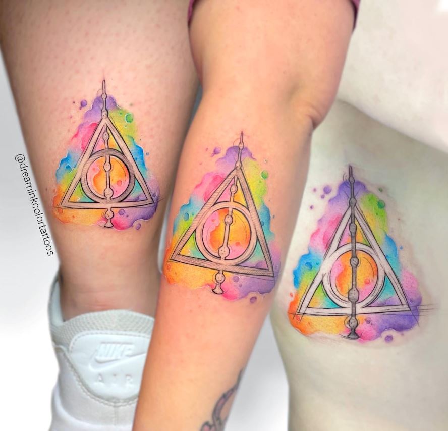 Tatouage Harry Potter Reliques De La Mort Ton Flashy 