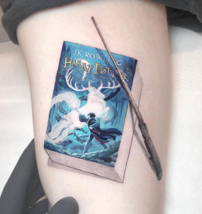 Tatouage Harry Potter Livre Le Prisonnier D'azkaban 