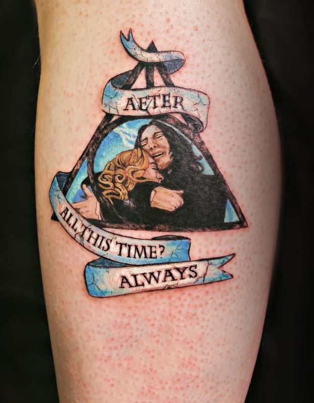 Tatouage Réplique De Severus Dans Harry Potter 