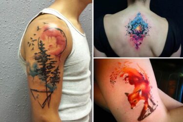 Tatouage Aquarelle