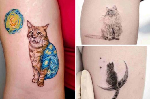 Tatouage Chat
