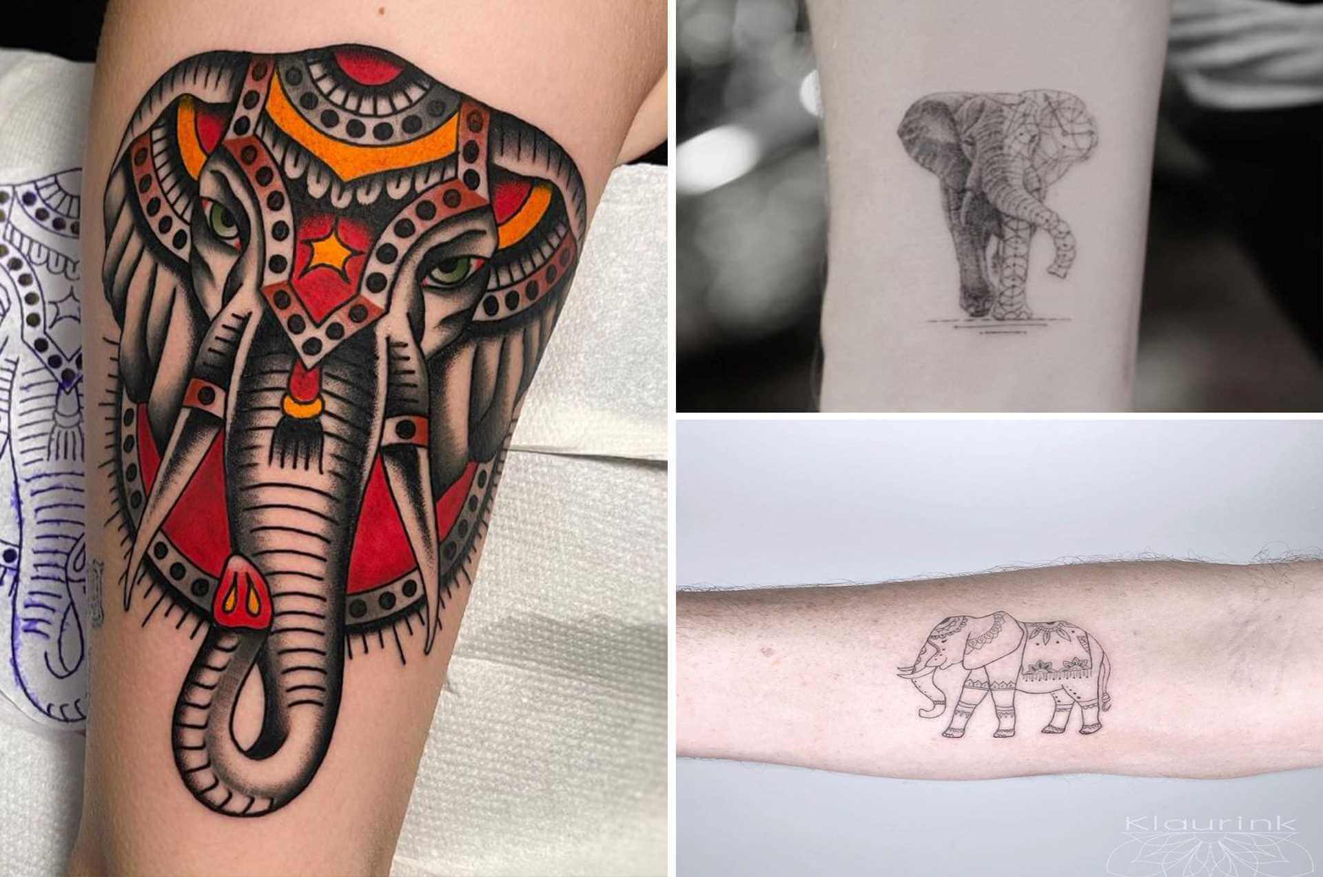 Tatouage éléphant : top 100 des photos pour vous inspirer