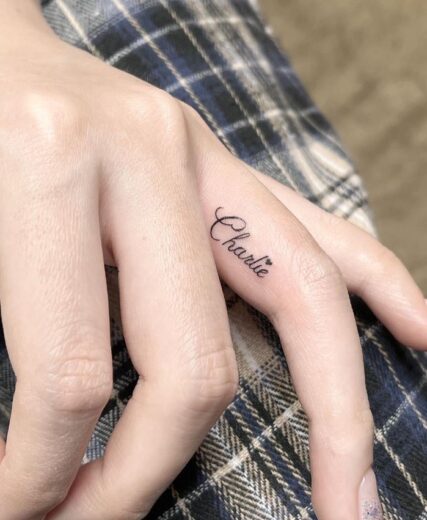 Tatouage Prenom Discret