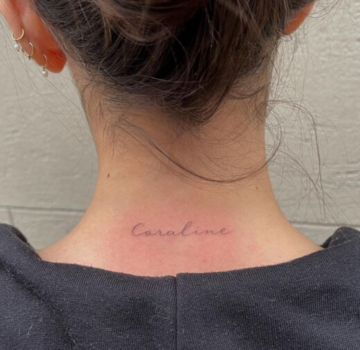 Tatouage Prenom Discret