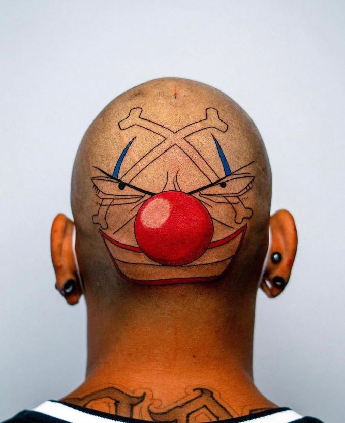 Tatouage One Piece Baggy Le Clown 