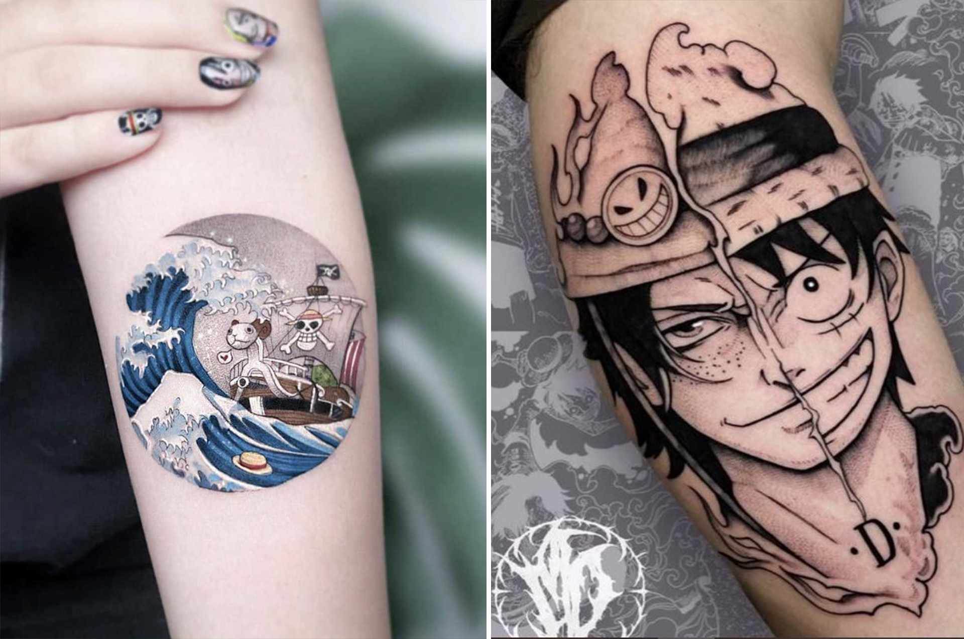 Tatouage One piece : 30 plus belles idées et inspirations