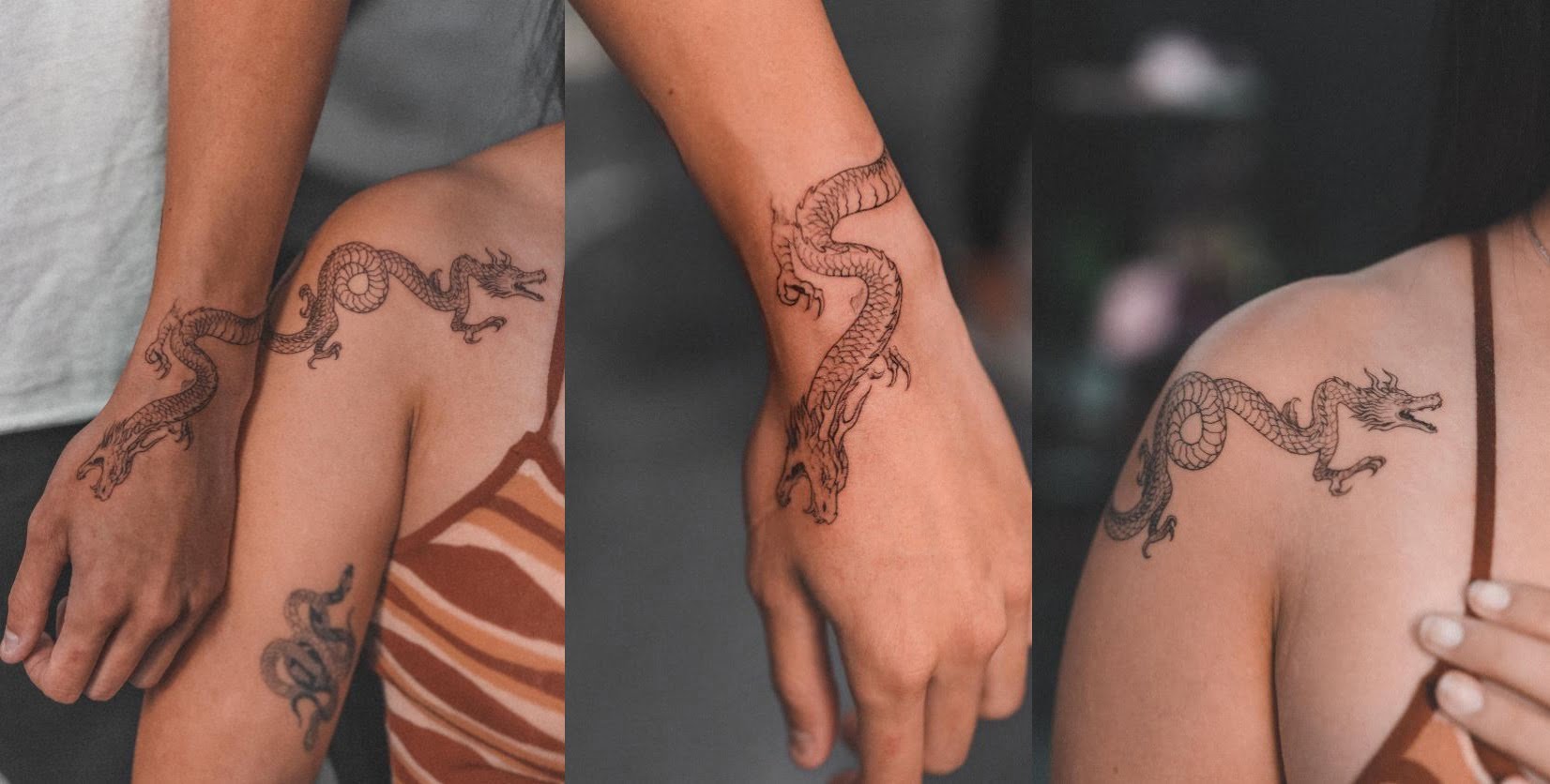 Tatouage Dragon Pour Frère Et Sœur 