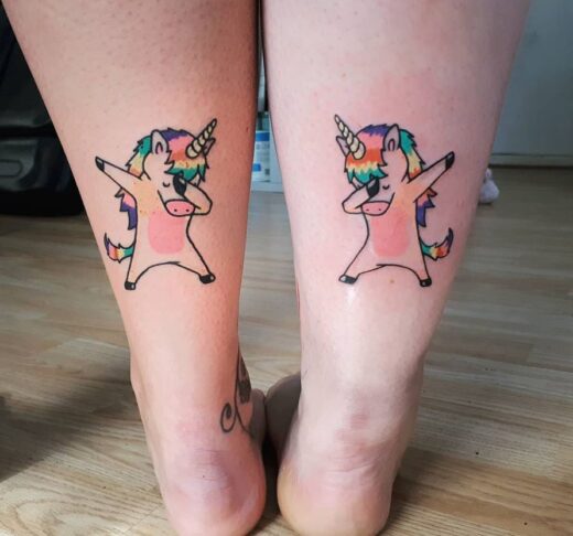 Tatouage Meilleure Amie Original