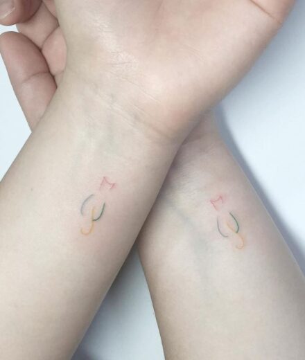 Amitie Tatouage Meilleure Amie Originalnull