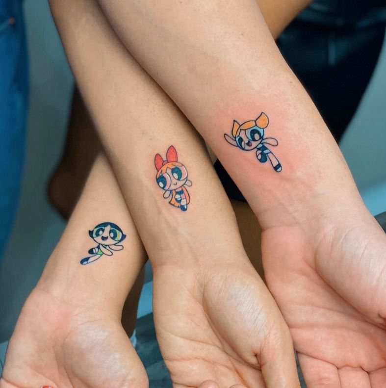 Tatouage Meilleure Amie Avec Les Supers Nanas 