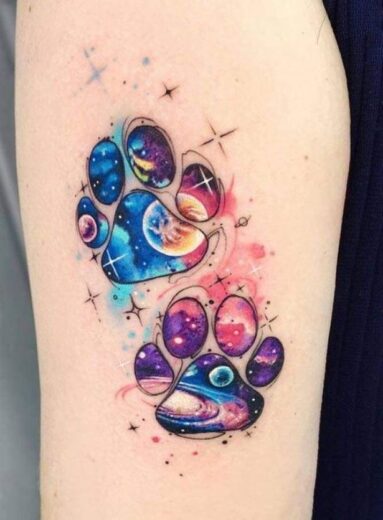 Tatouage Patte De Chien Mandalanull