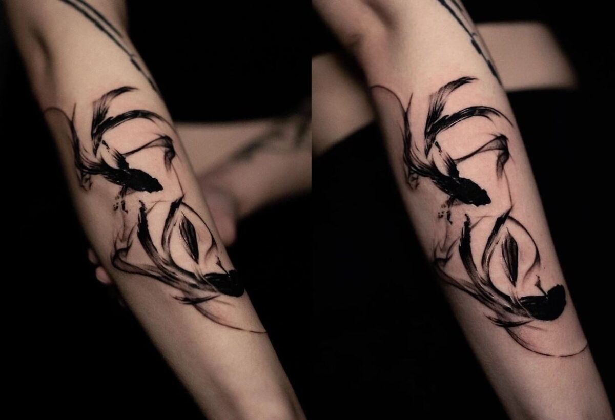 Tatouage carpe koï : 50 photos et idées pour l'adopter