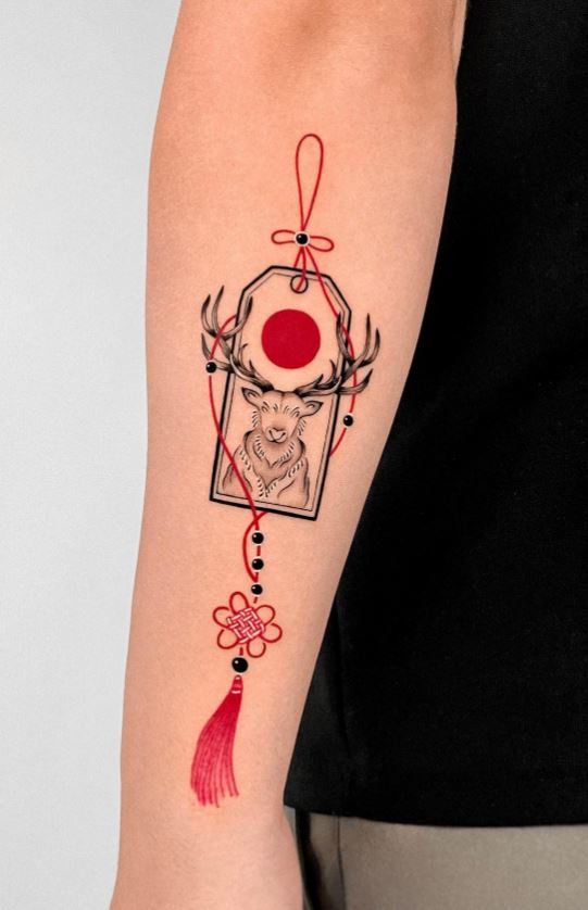  Tatouage Norigae De Cerf 