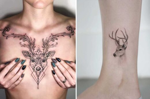 Tatouage De Cerf