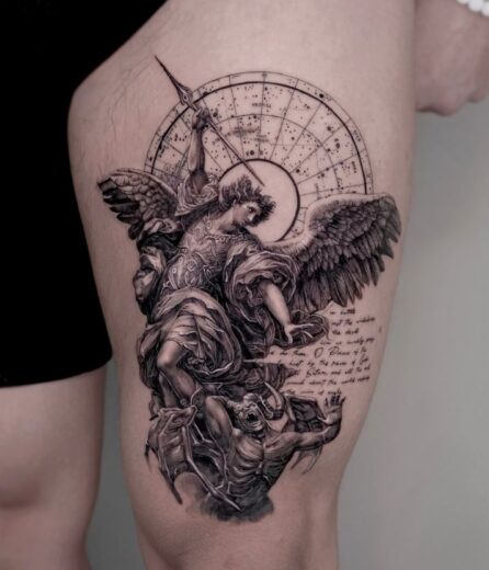 Tatouage Archange Gabrielnull