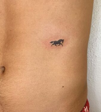Blacktattoo Cheval Discret