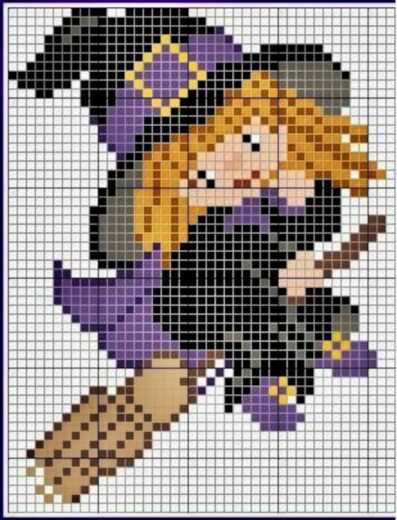 Pixel art Halloween