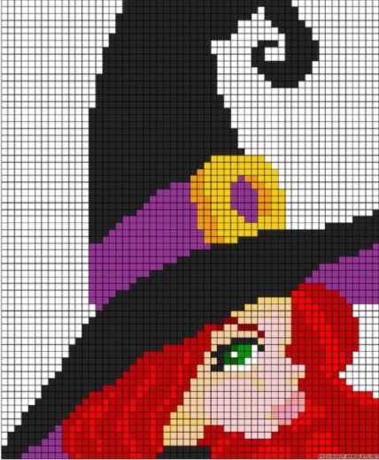 Pixel art Halloween