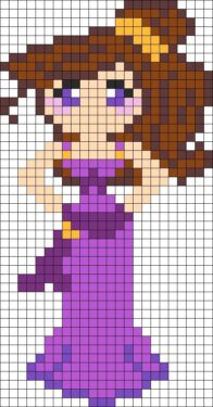 Pixel Art Megara Facile 