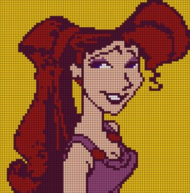 Pixel Art Megara 