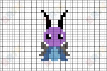 Pixel Art Cri Kee Facile 