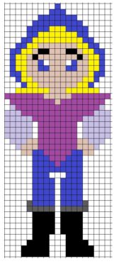 Pixel Art John Smith Facile 