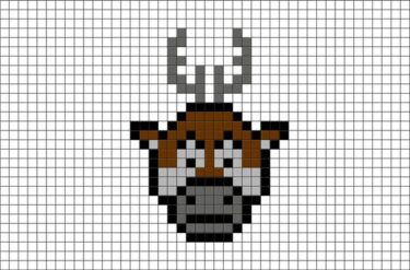 Pixel Art Sven Facile 