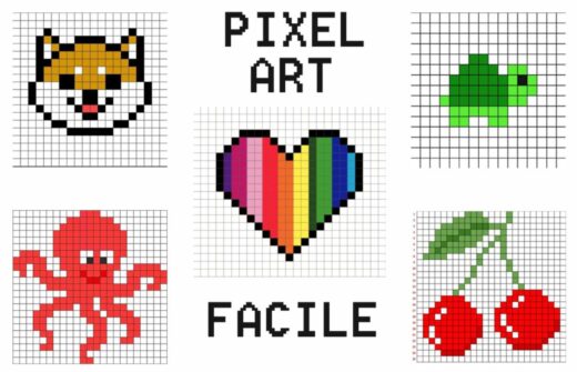 Illtration Pixel Art Facile