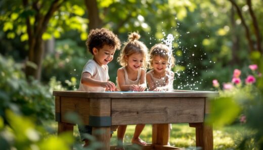 table d'eau enfant