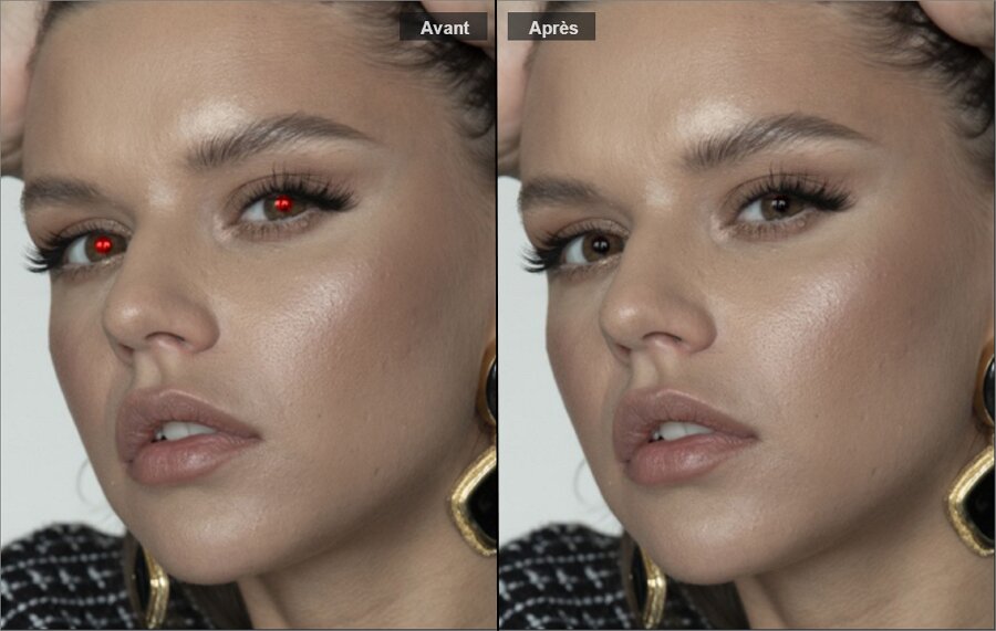 Enlever Yeux Rouges