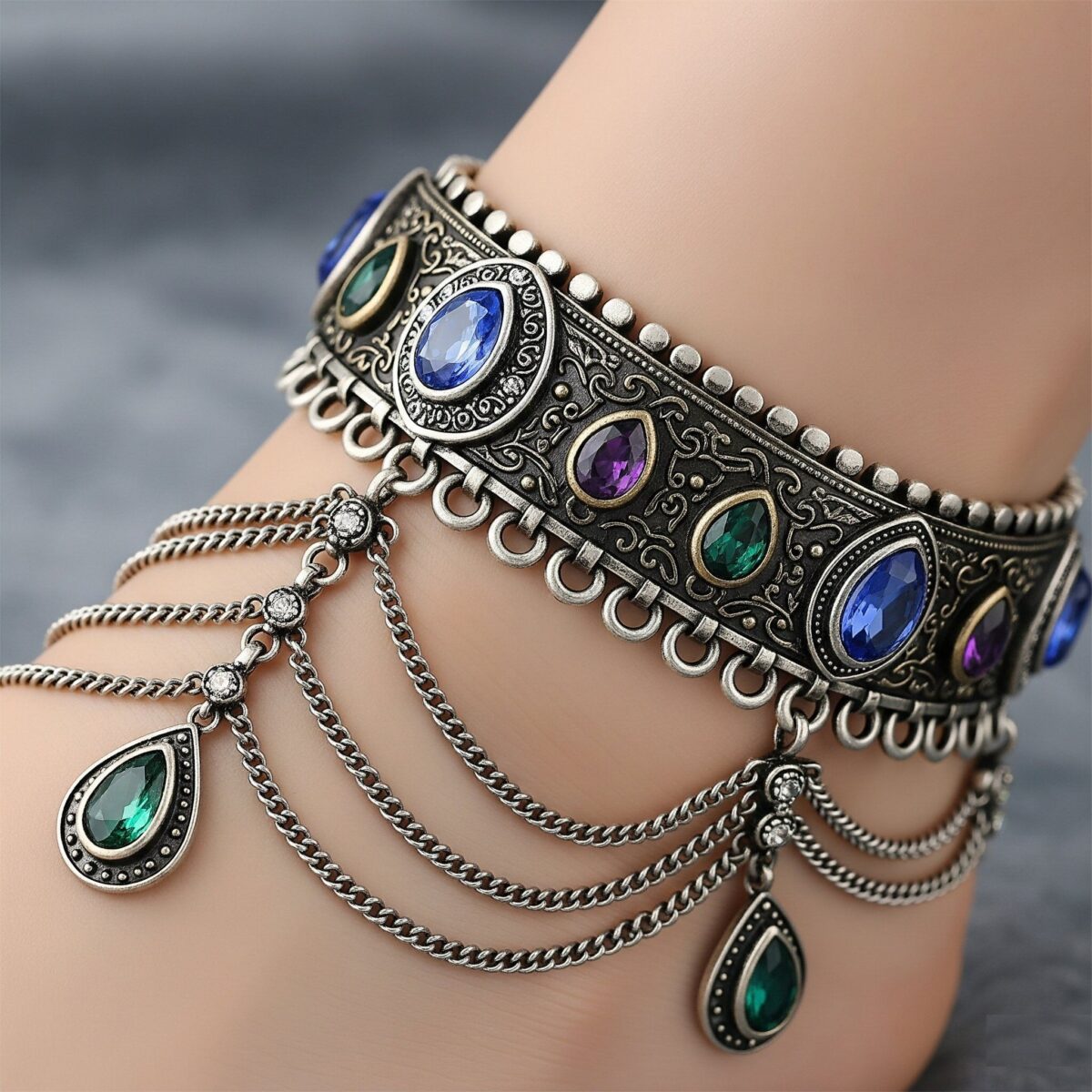 Bracelet de cheville femmes-references.com