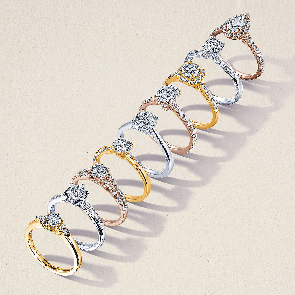 Bague de fiançailles Zeina