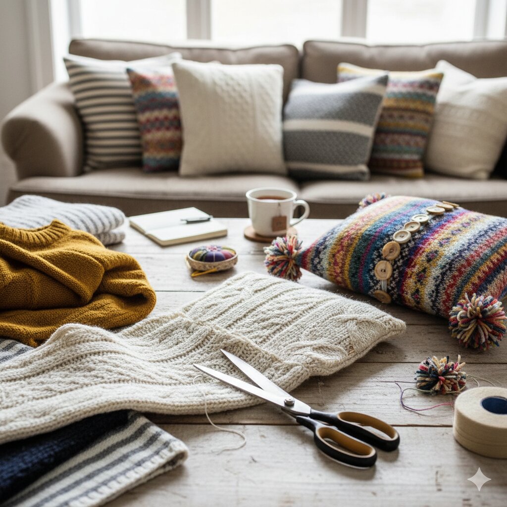 Upcycling Pull Tricot