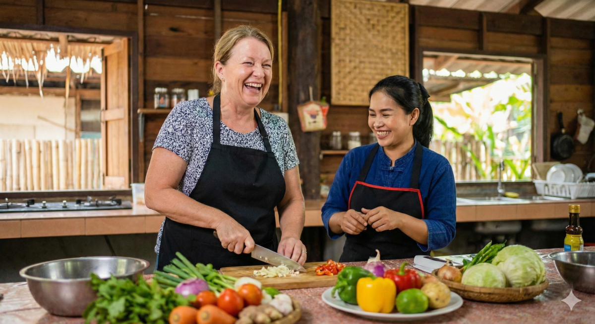 Cours de cuisine en Thaïlande