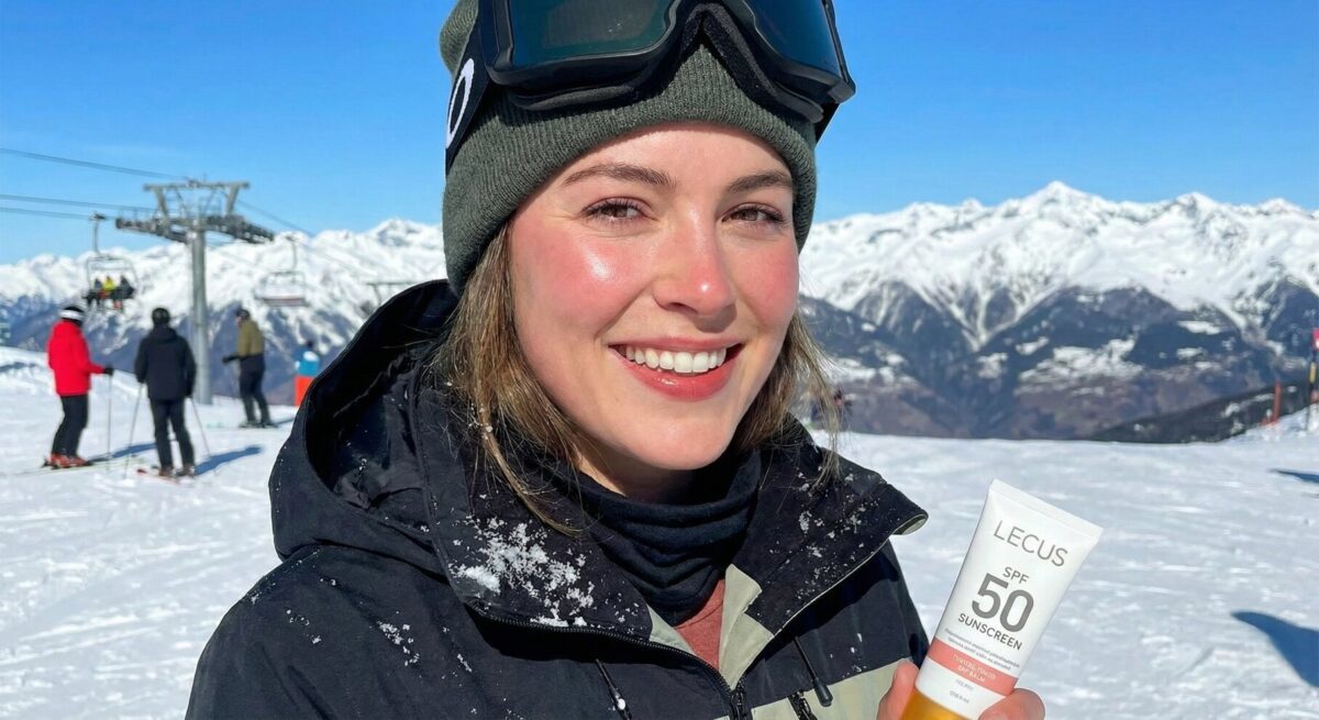 Maquillage ski waterproof