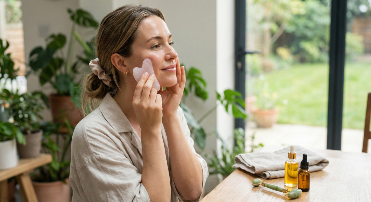 Massage facial anti-relâchement