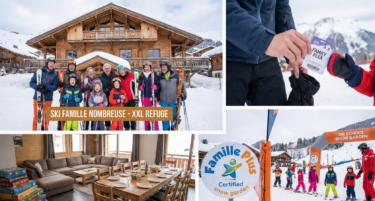 Ski famille nombreuse