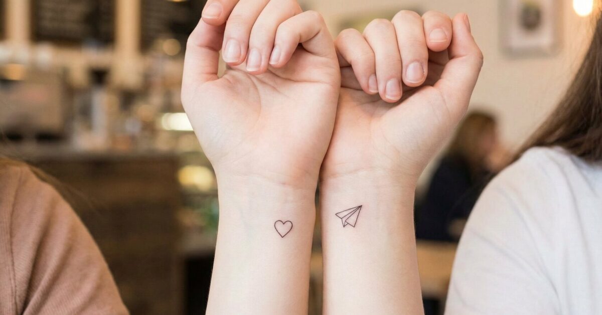 Le concept des tatouages en duo joue là-dessus